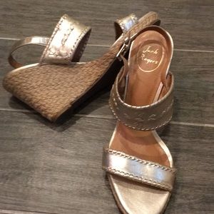 Jack Rogers Wedges size 9